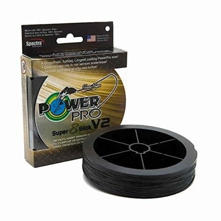 Power Pro Super Slick V2 15Lb 1500Yd Onyx 31500151500X